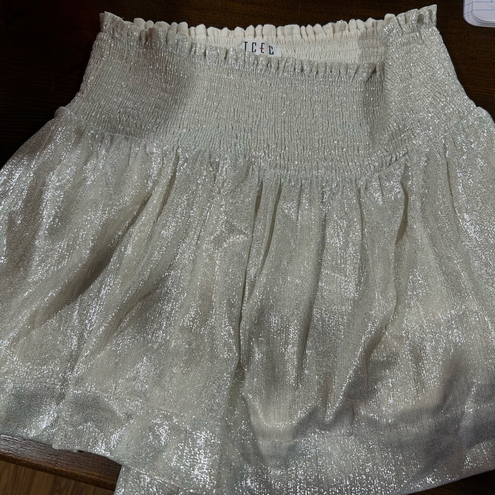 sparkly shorts
